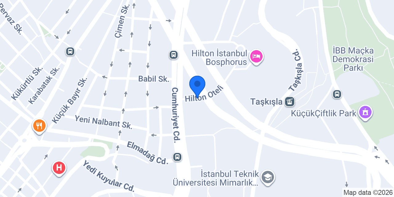 Hilton Taksi konumu
