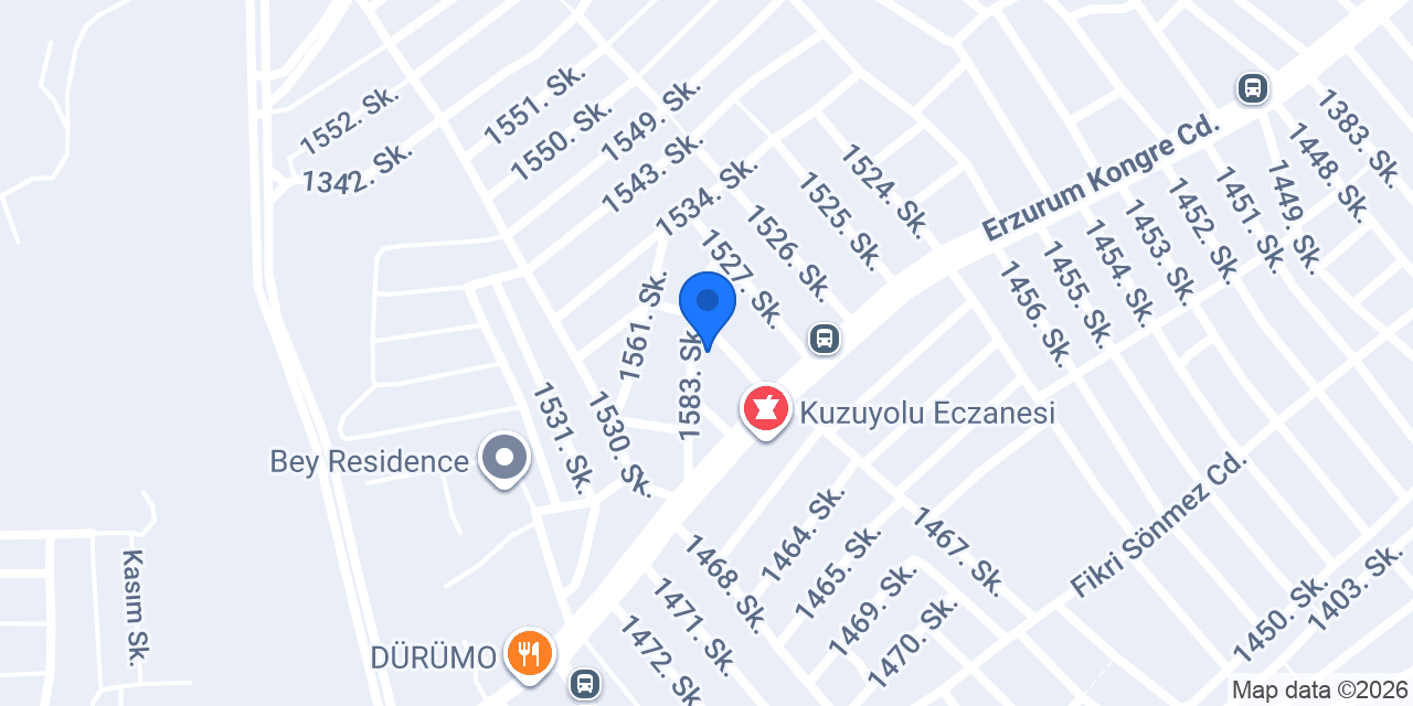 Bayan terzi peroş konumu