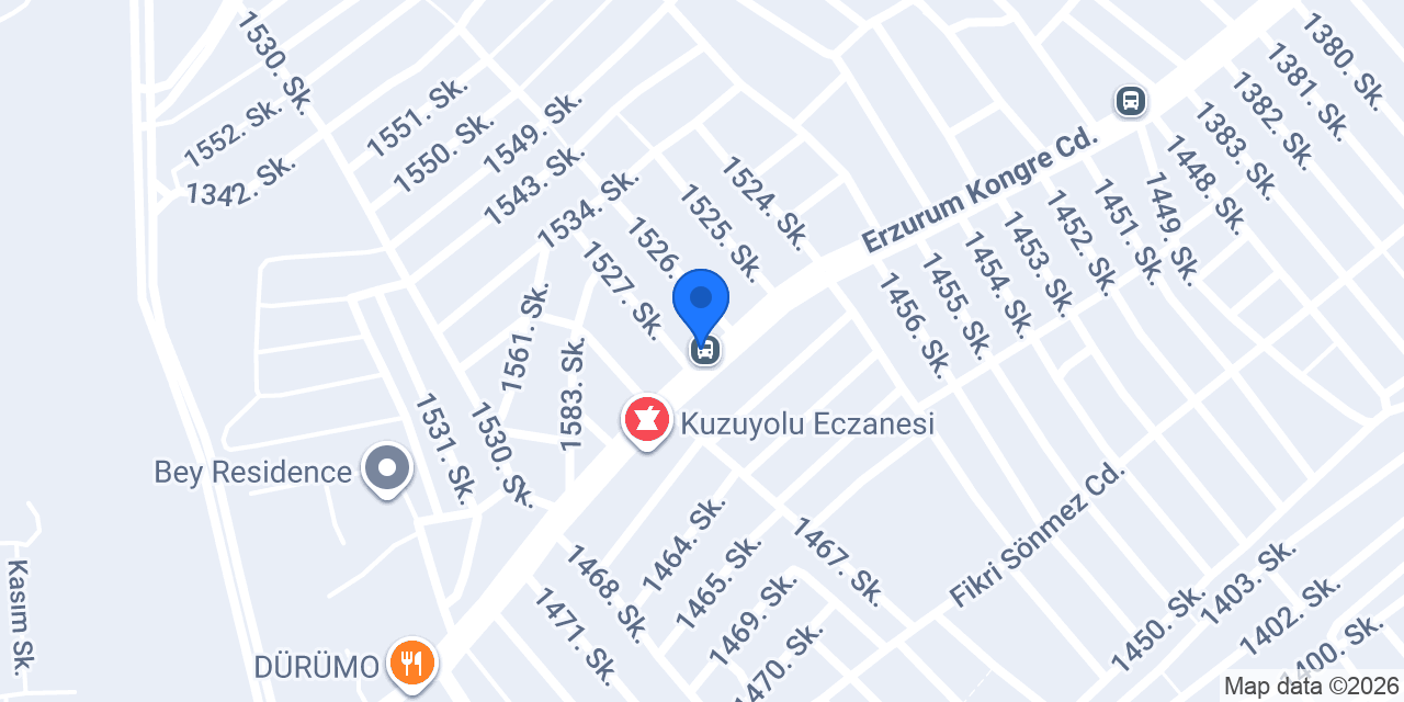 DÖNERCİ HÜSEYİN USTA konumu