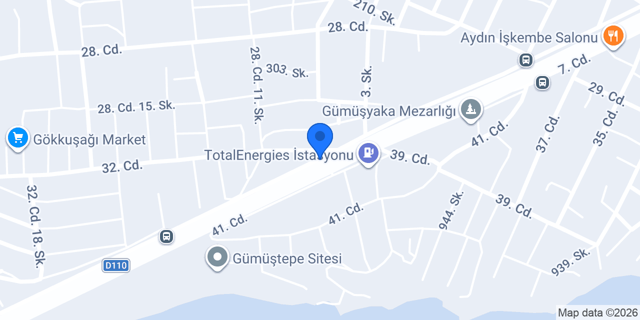 Akçapınar Su konumu