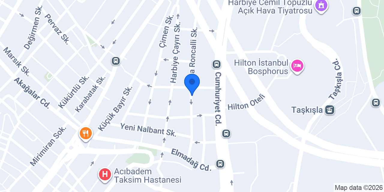 Başaran otopark konumu