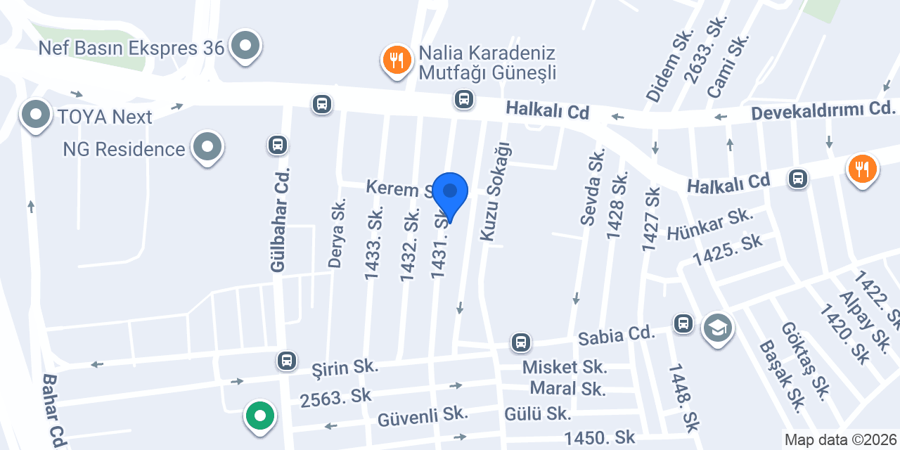 AURİS Merkez Bina konumu