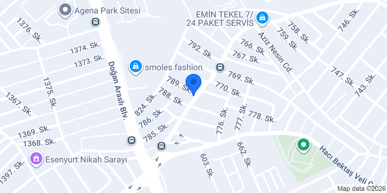 EKİN UNLU MAMÜLLERİ konumu