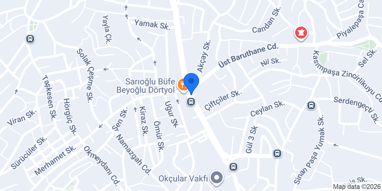 Gülşen Optik konumu