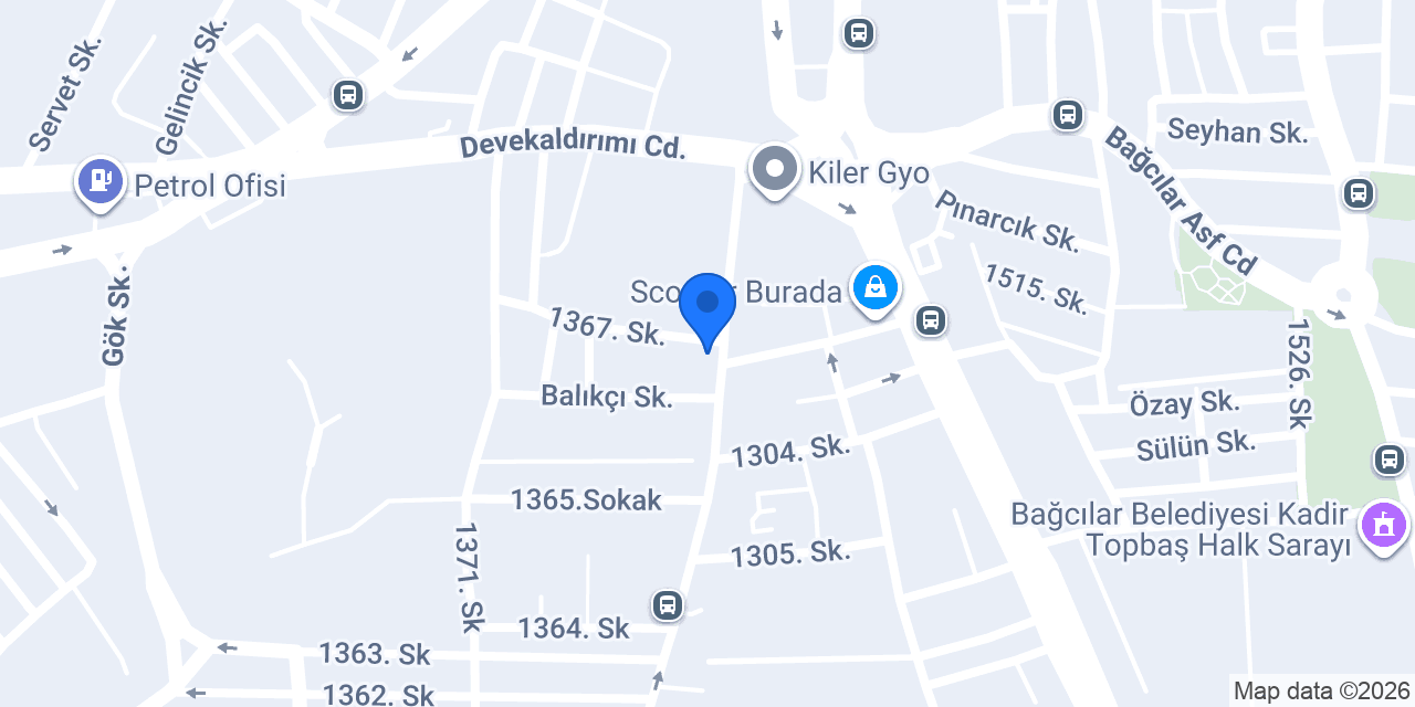 Nurul Envar Mescidi konumu