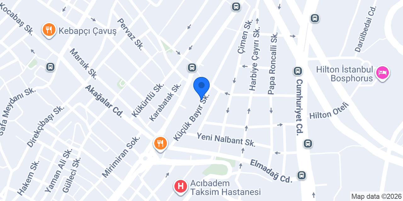 Apart57TaksimHarbiye konumu