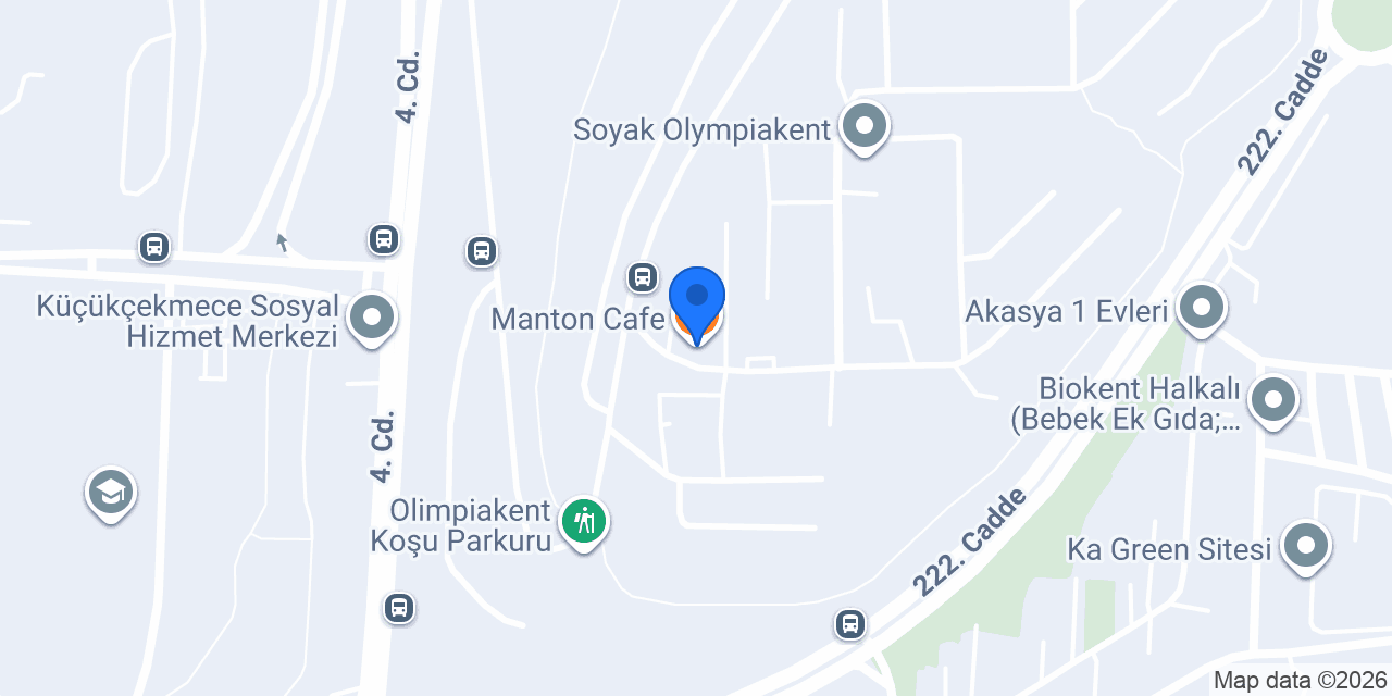 Manton Cafe konumu