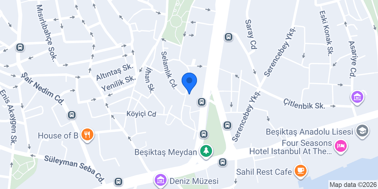 IF Performance Hall Beşiktaş konumu