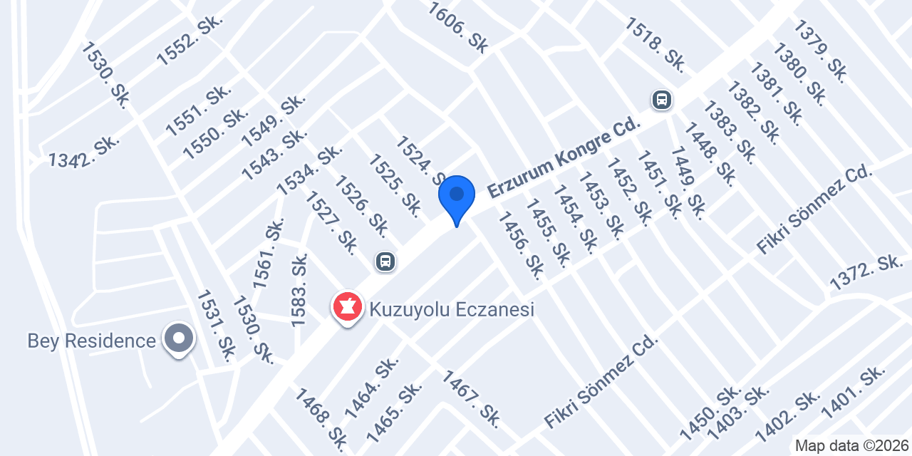 Örnek Nalbur konumu