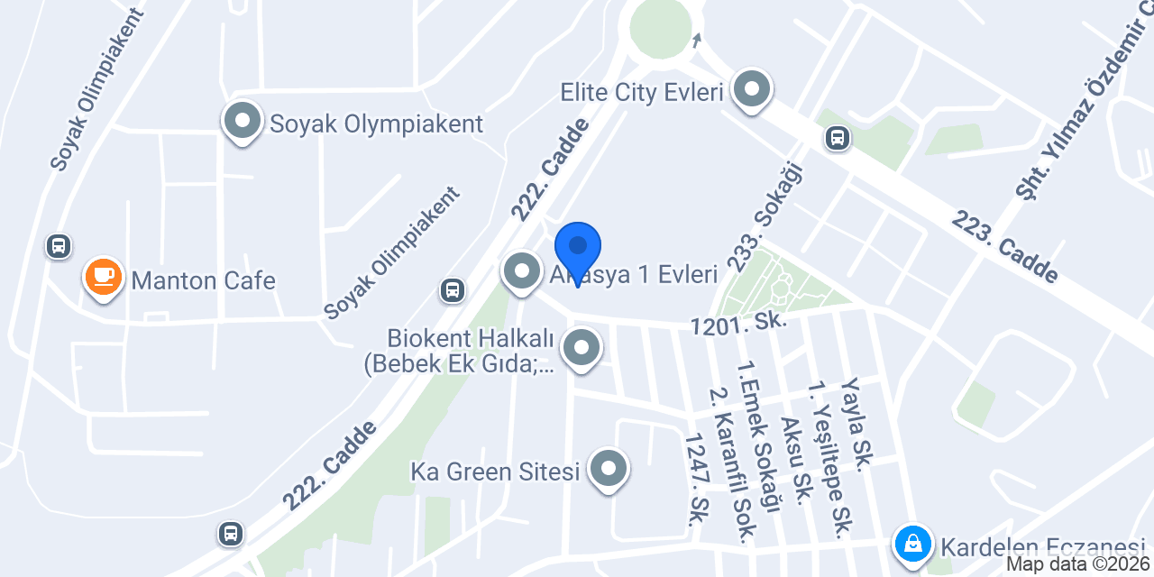 Diş Hekimi Orçun Abacıoğlu konumu
