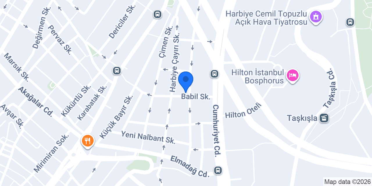 Babil Street Apartments konumu