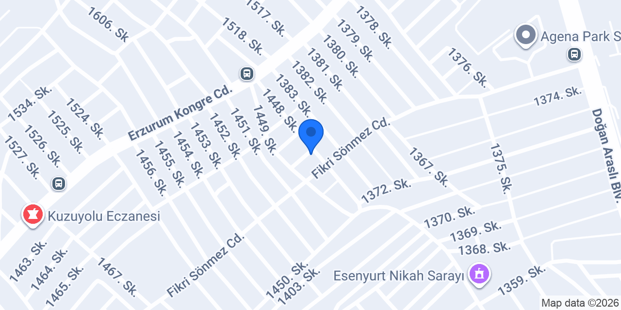 Lezzet Şark sofrası konumu