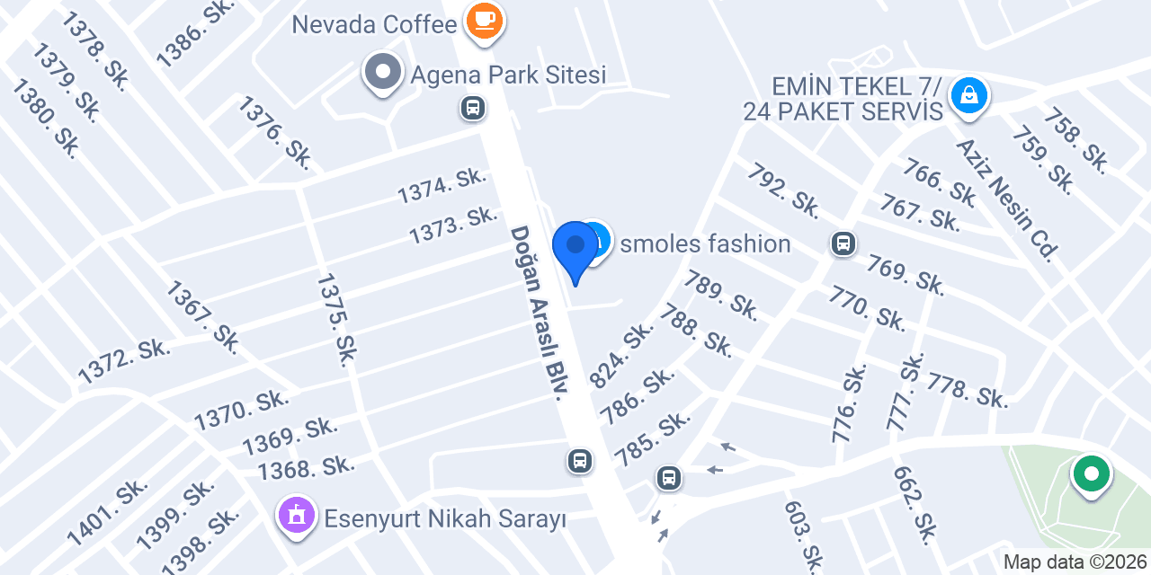 Erfa Grup Motor Esenyurt konumu