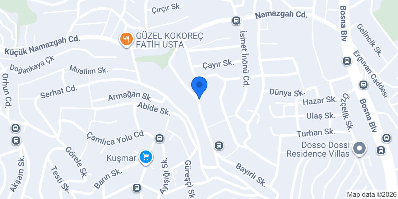 Bülbül Köfte konumu