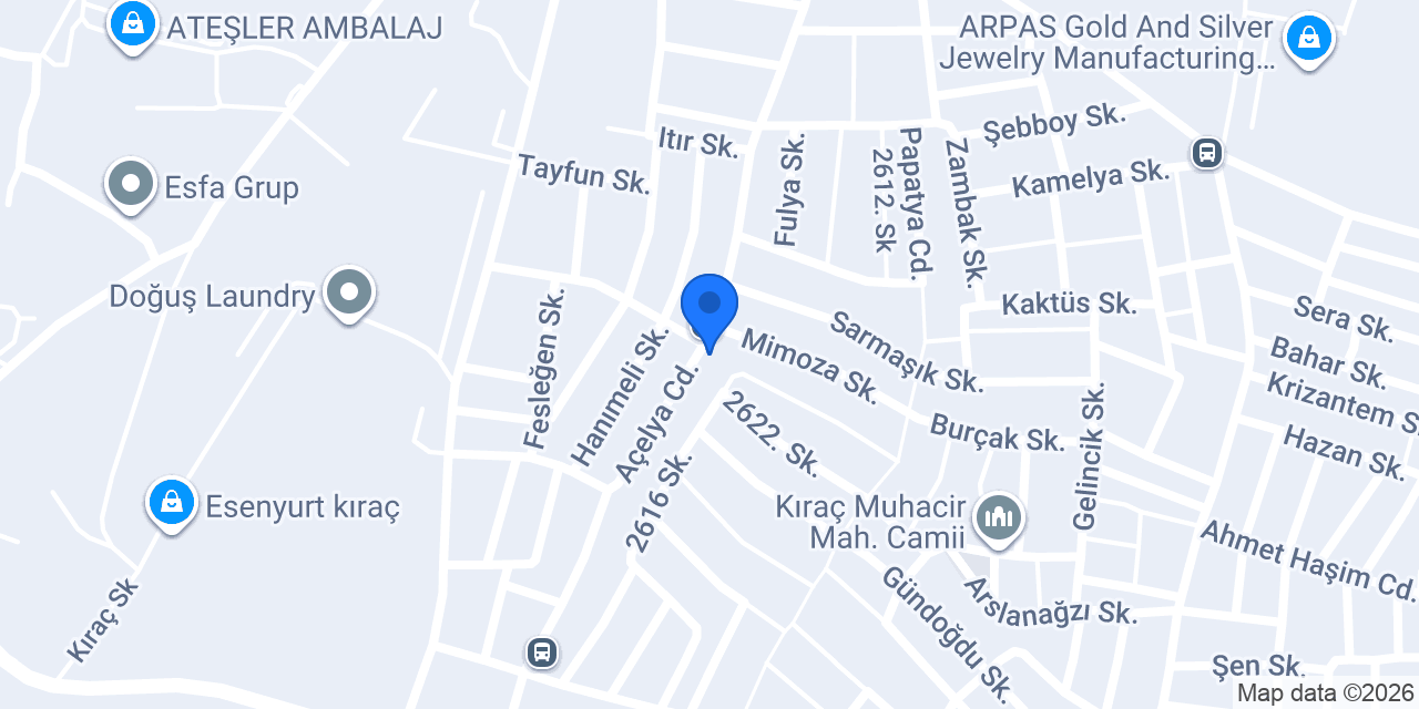 Serra çeyiz terzi konumu
