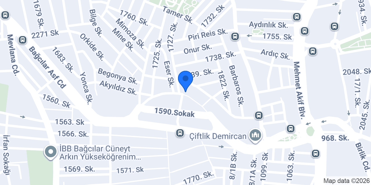 Altın Buğday Unlu Mamülleri konumu