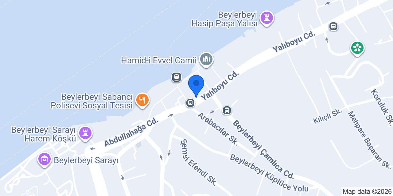 Çengelköy Börekçisi (Beylerbeyi) konumu