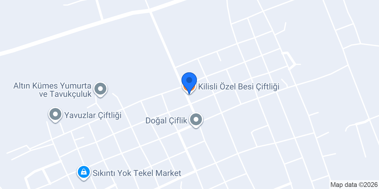 Kilisli Özel Besi Çiftliği konumu