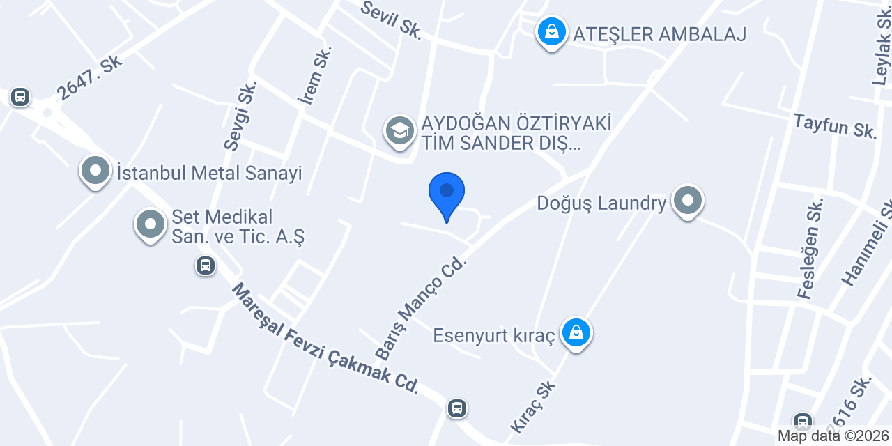 Duyar Akademi konumu