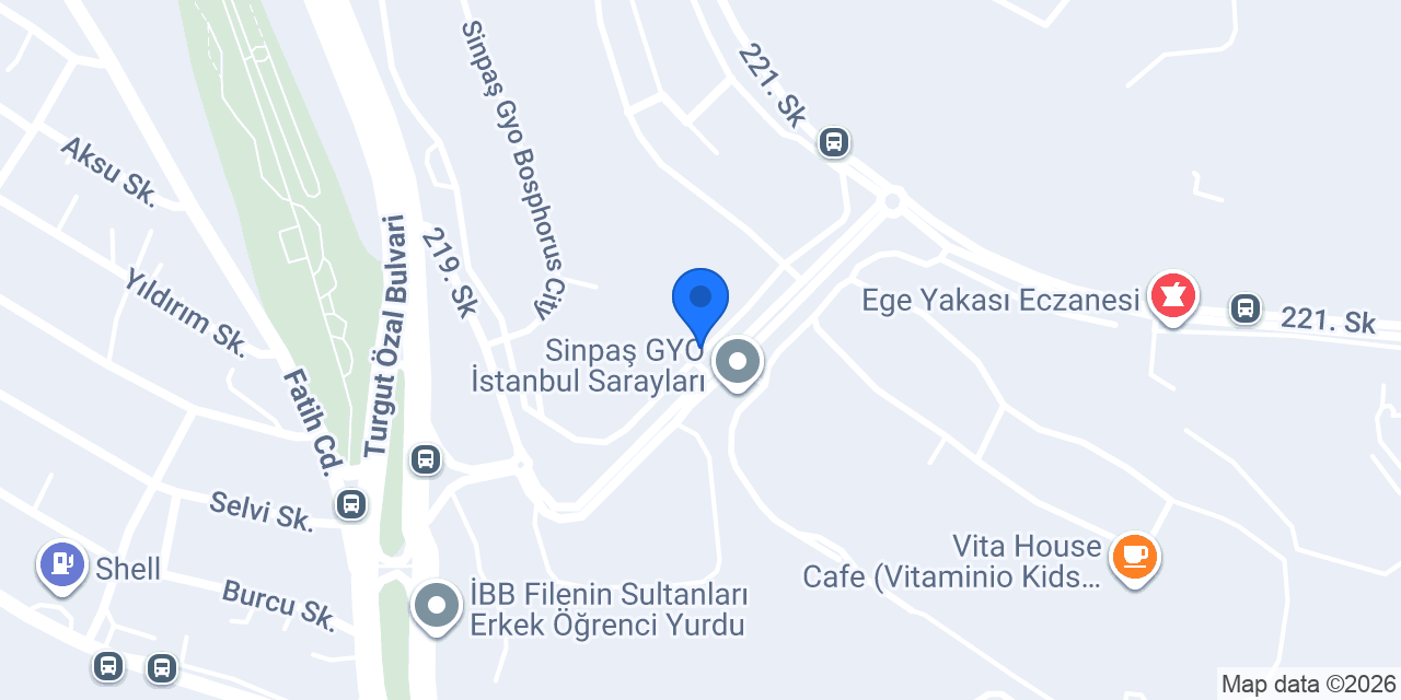 Cma Vip Bosphorus City konumu