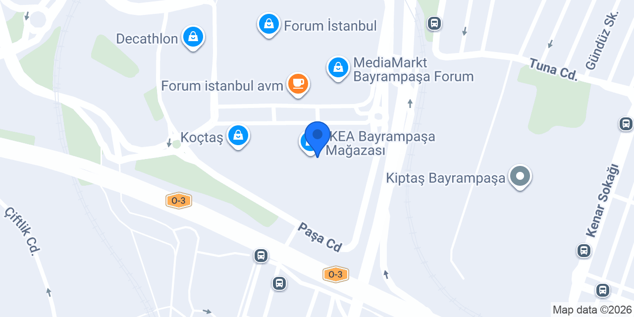 Bereket Döner konumu