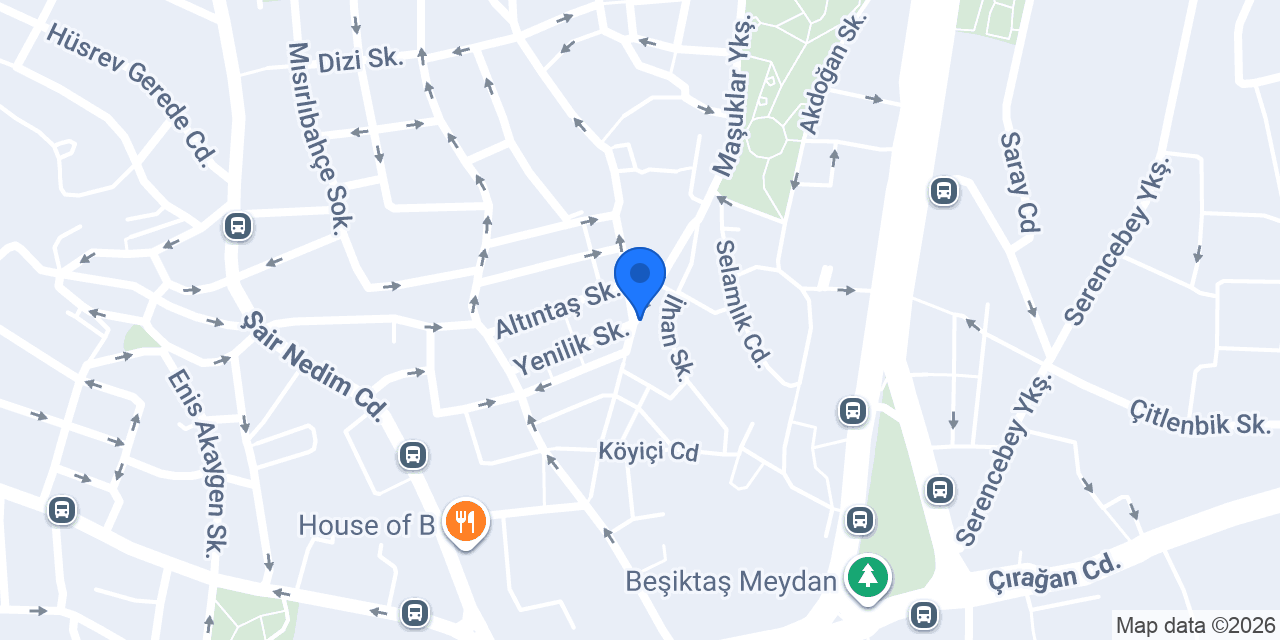 Salon Beşiktaş konumu