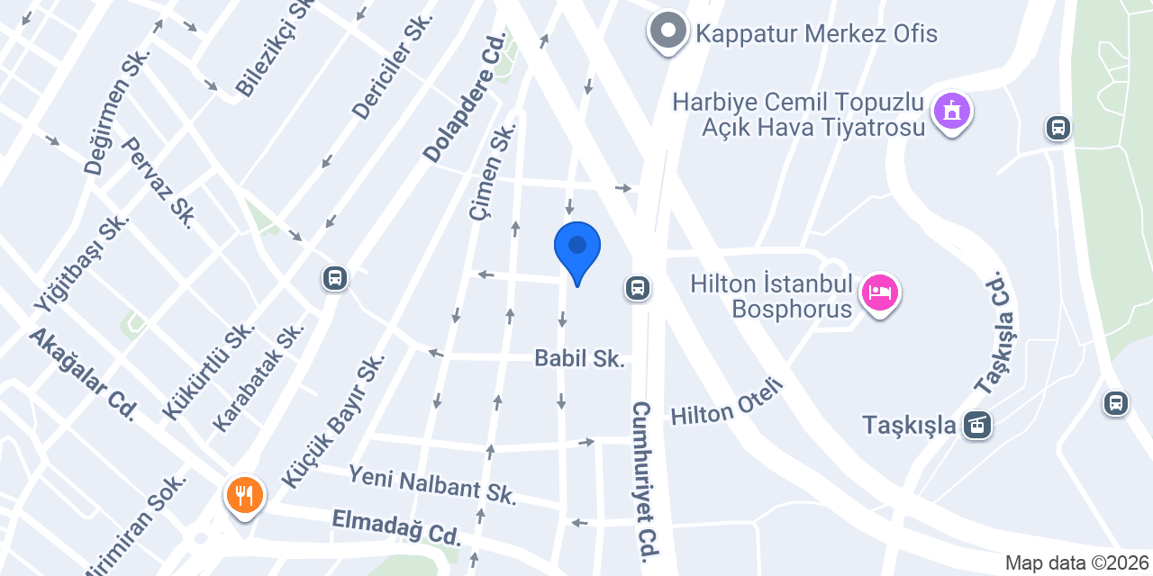 Studyo klakson konumu