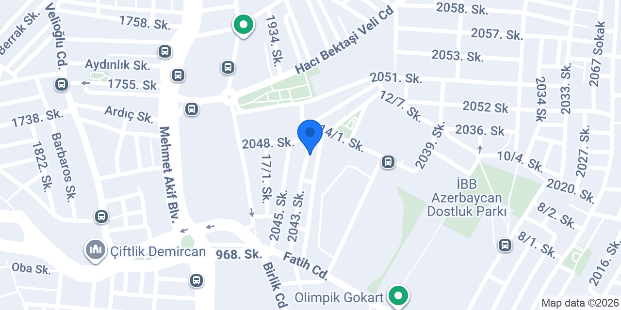 Ercan Elektrik konumu