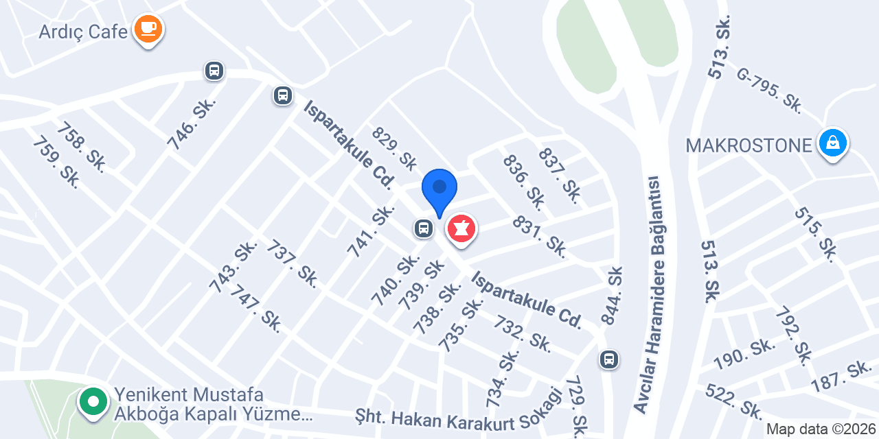 Yonca Unlu Mamülleri konumu