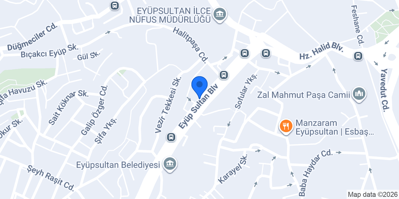 EYÜP SULTAN FİDANLIK konumu