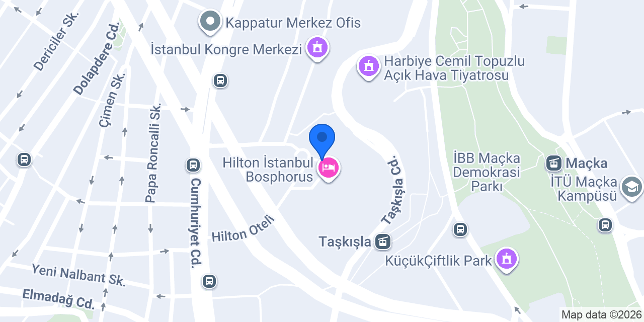 Budget Taksim Araç Kiralama konumu