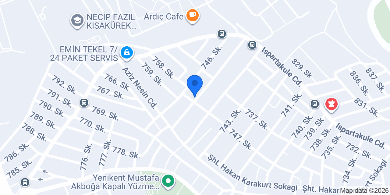 EYSEL YAPI DEKORASYON konumu
