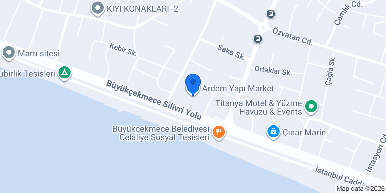 Ardem Yapı Market konumu