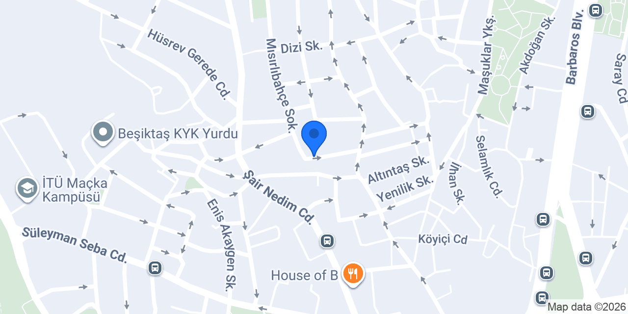 Joseva Barber Studio konumu