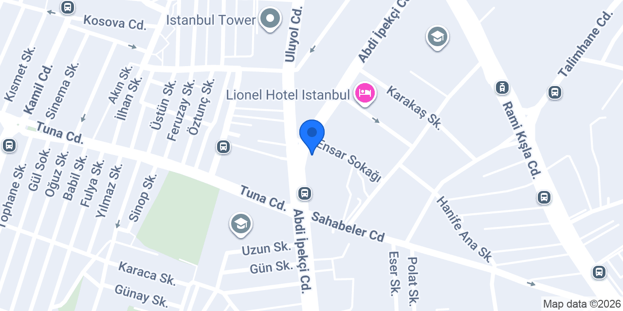 Ateş Endüstriyel konumu