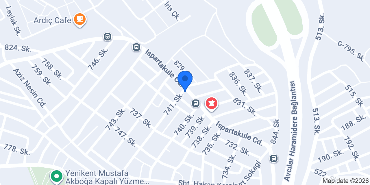 Esenyurt Boyacı konumu