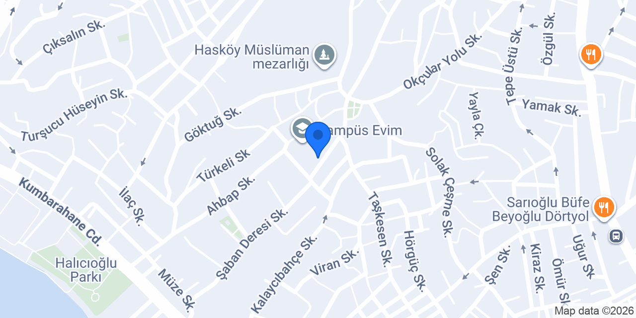 Baran Tekel Bayii Hasköy konumu