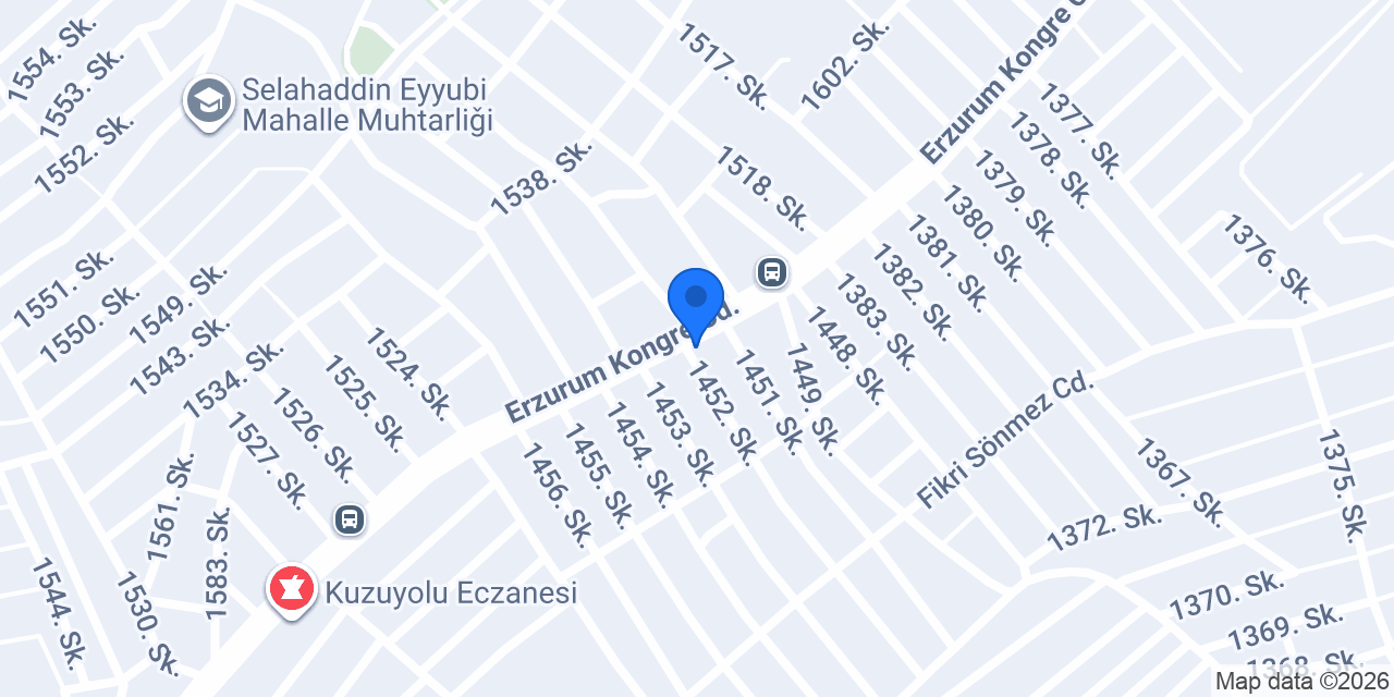 Diş hekimi Ali BAKIRCI konumu