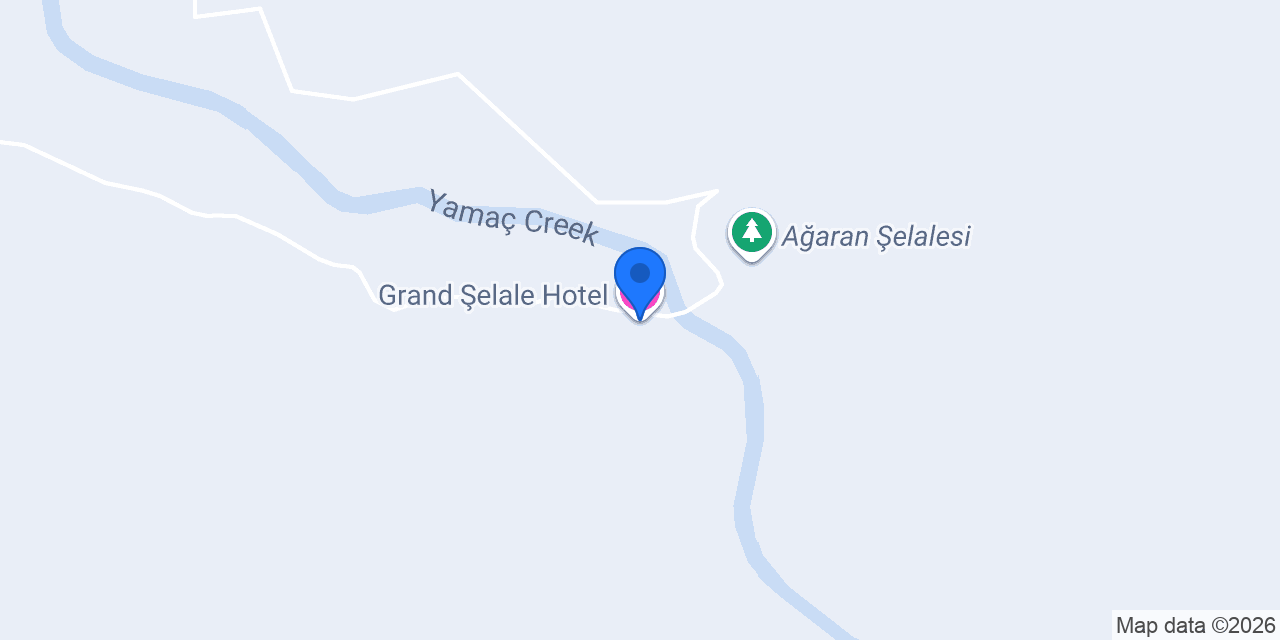 Grand Şelale Hotel konumu