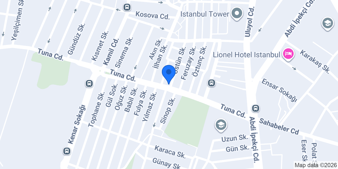 Namlı Sarıyer Börekçisi konumu