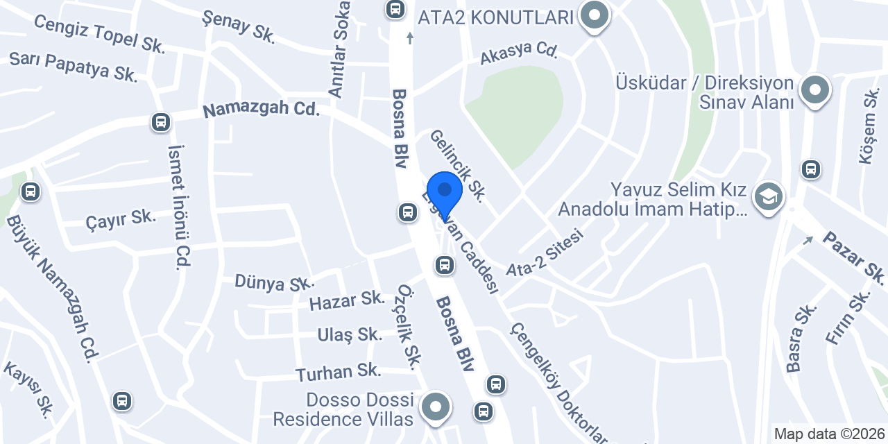 Park Taksi konumu
