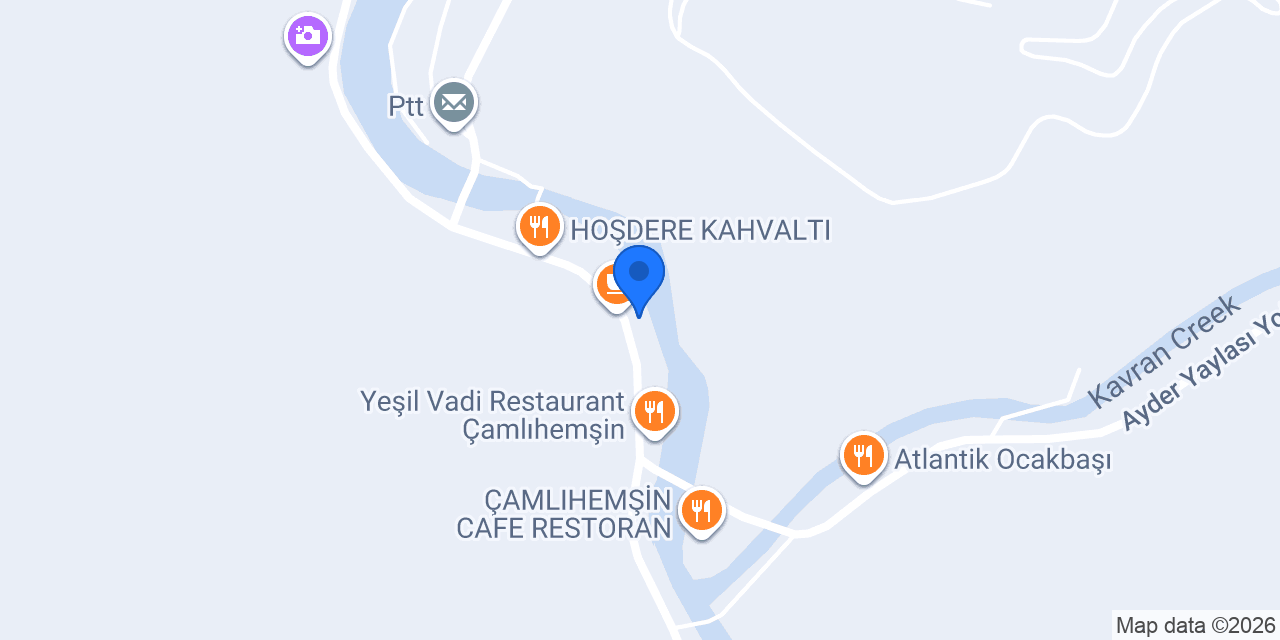 Çamlihemşin Eczanesi konumu