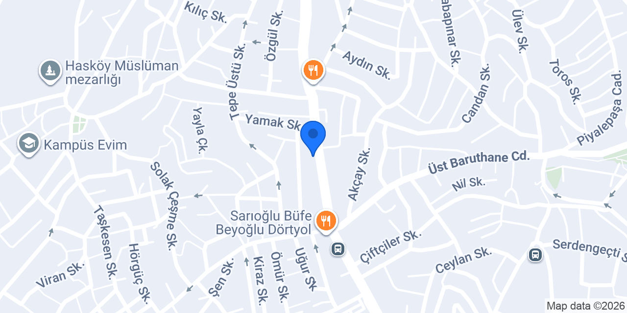 Yıldırım Anahtar konumu
