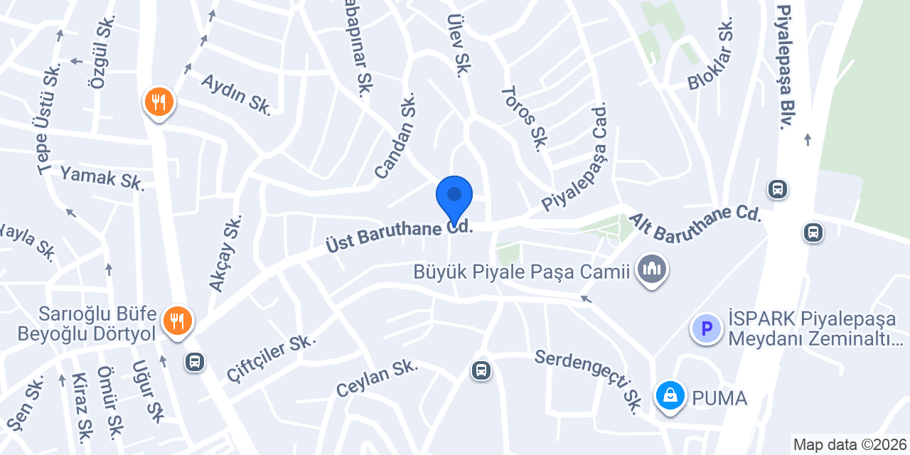 Piyalepaşa ganyan bayi konumu