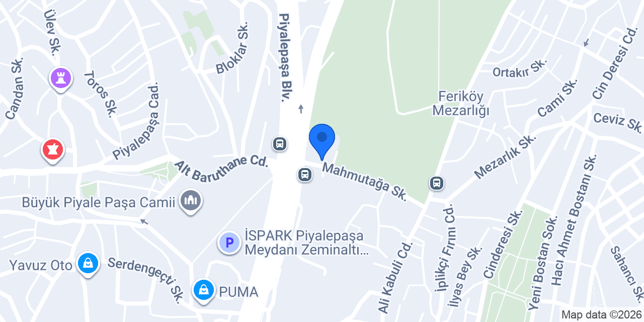 Rafet Oto Grup konumu