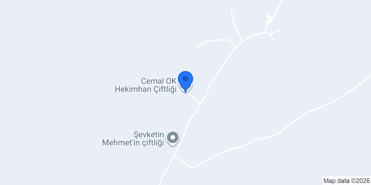 Cemal OK Hekimhan Çiftliği konumu