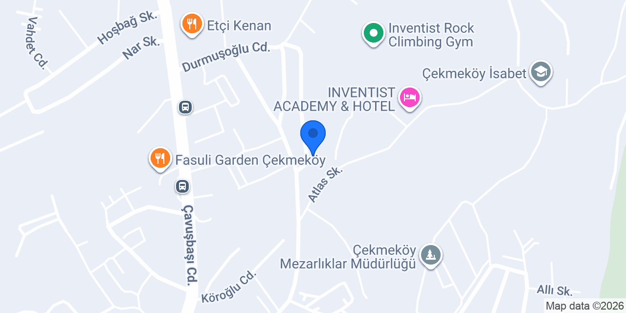 Özel Utopya Okulları konumu