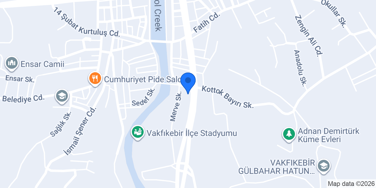 Vakfıkebir Halk Eğitim Merkezi konumu