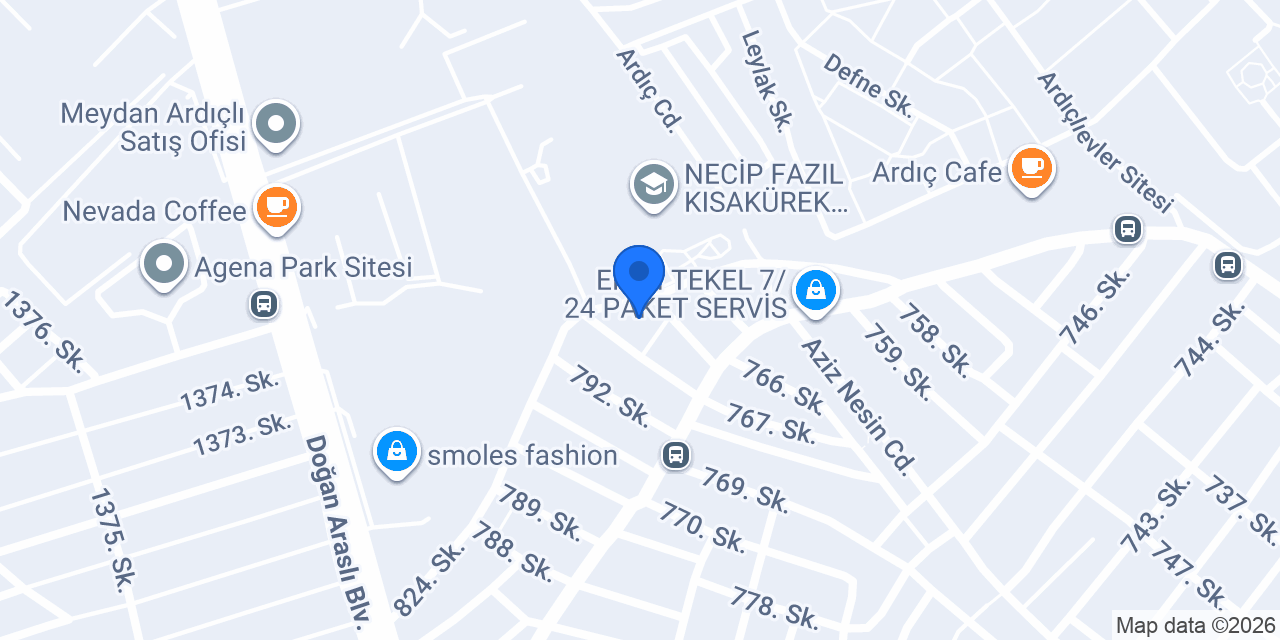 ALGÜL KIRTASİYE konumu
