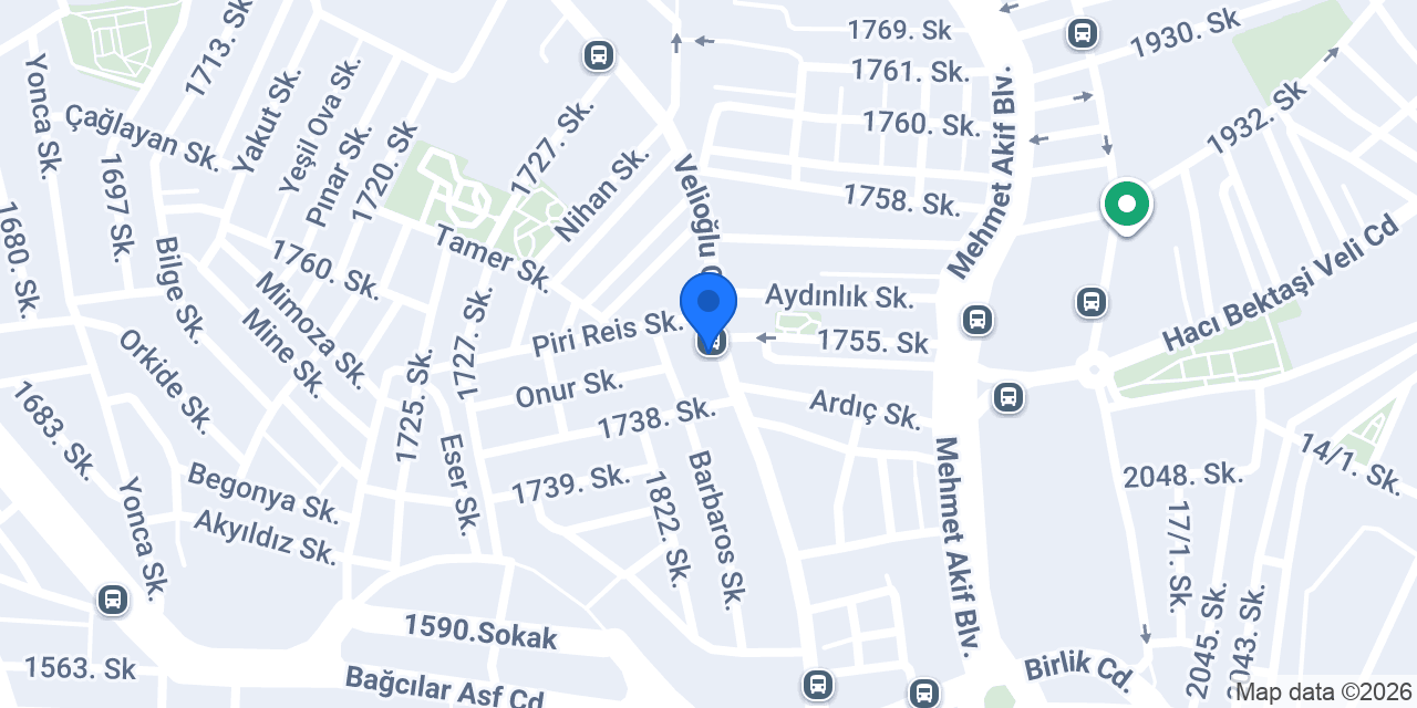 Firatogullari yapı market konumu